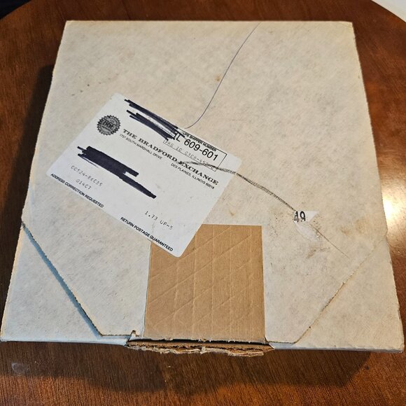 Donald Zolan Van Hygan & Smythe Inc. Grandma's Garden Collectors Plate 1986 - Picture 9 of 9